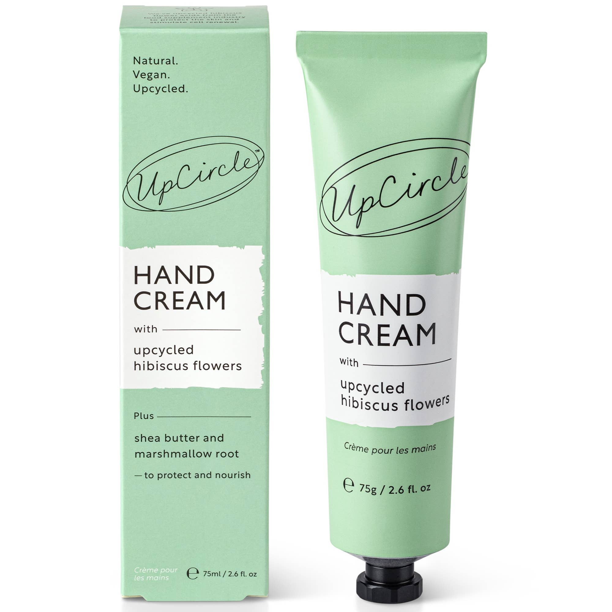 UpCircle USA - Eco-Friendly Hand Cream with Upcycled Hibiscus Flower Acids