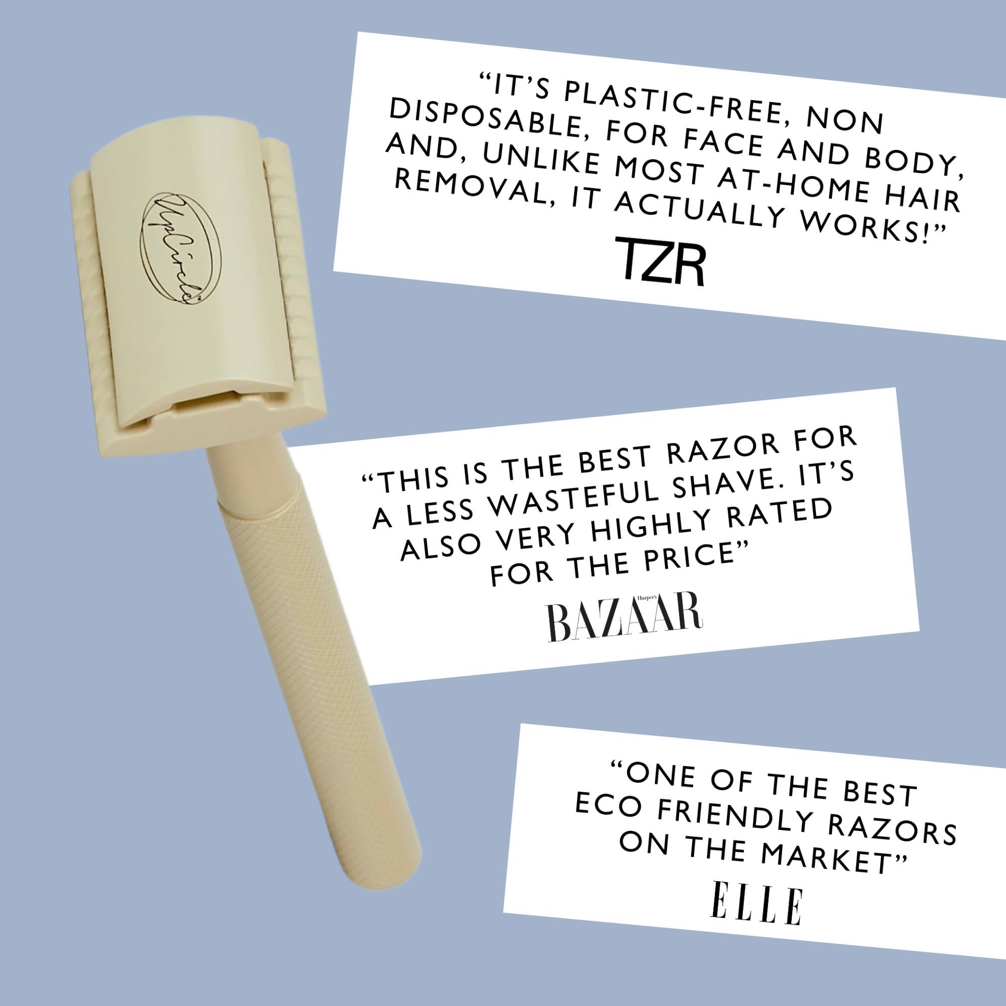 UpCircle USA - Plastic Free, Sustainable & Reusable Safety Razor