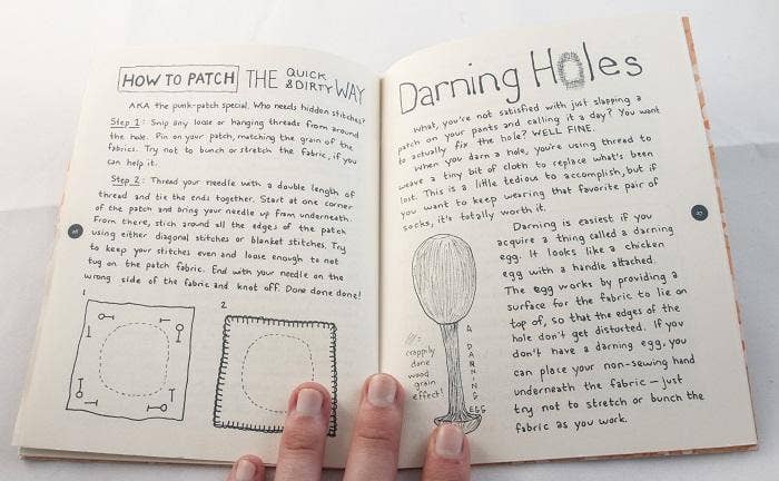Microcosm Publishing & Distribution - Fix Your Clothes: Sustainable Magic of Mending