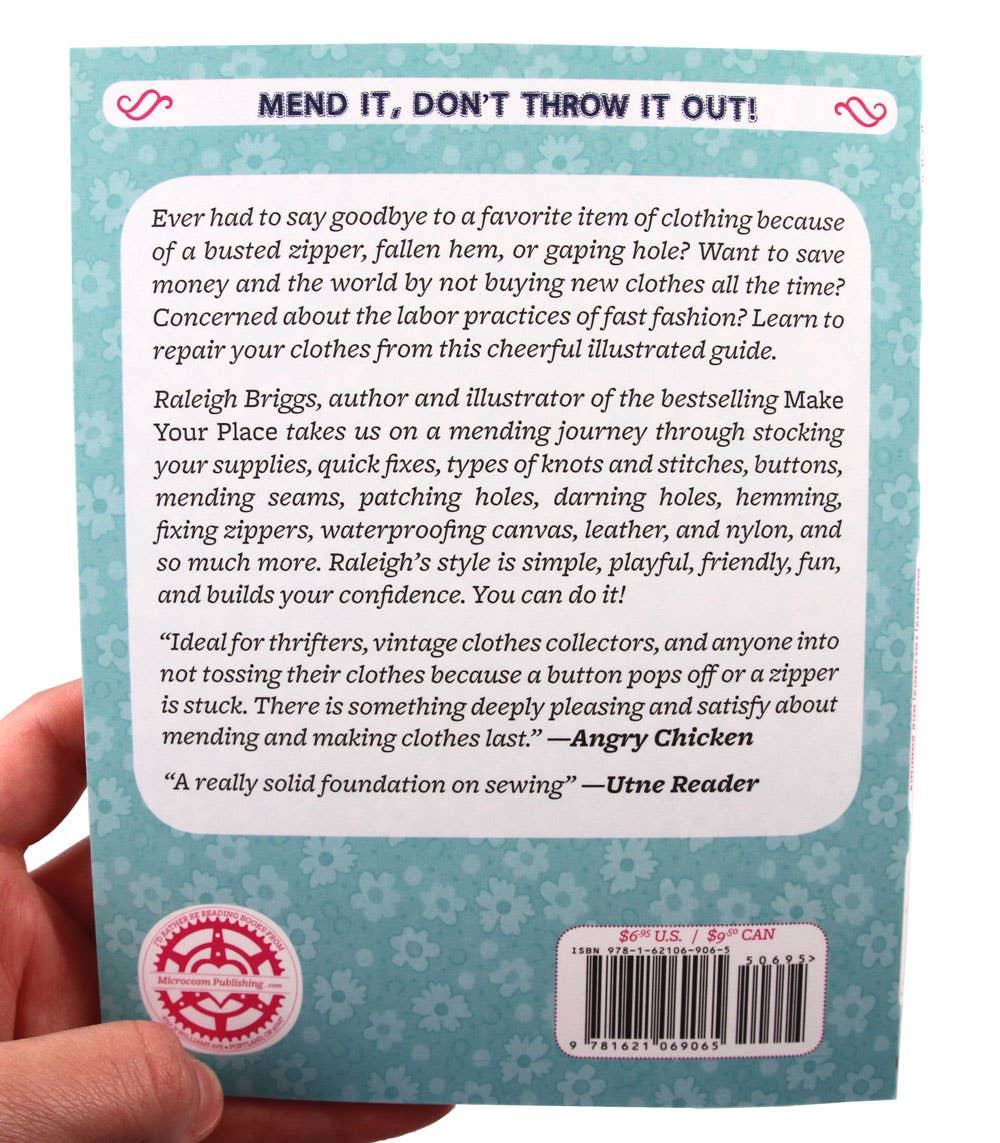 Microcosm Publishing & Distribution - Fix Your Clothes: Sustainable Magic of Mending