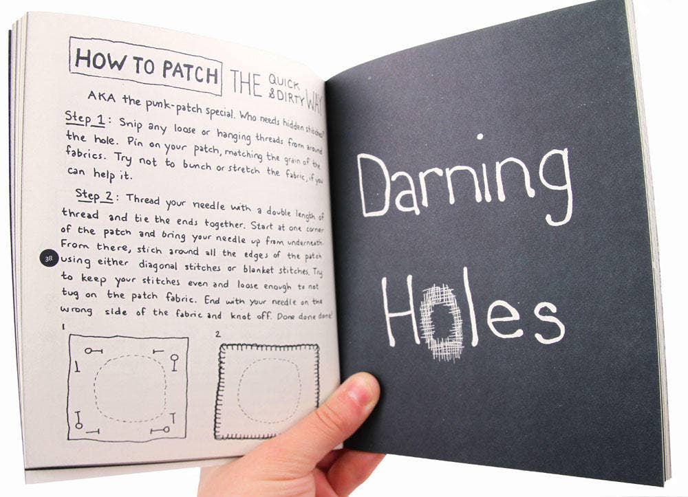 Microcosm Publishing & Distribution - Fix Your Clothes: Sustainable Magic of Mending