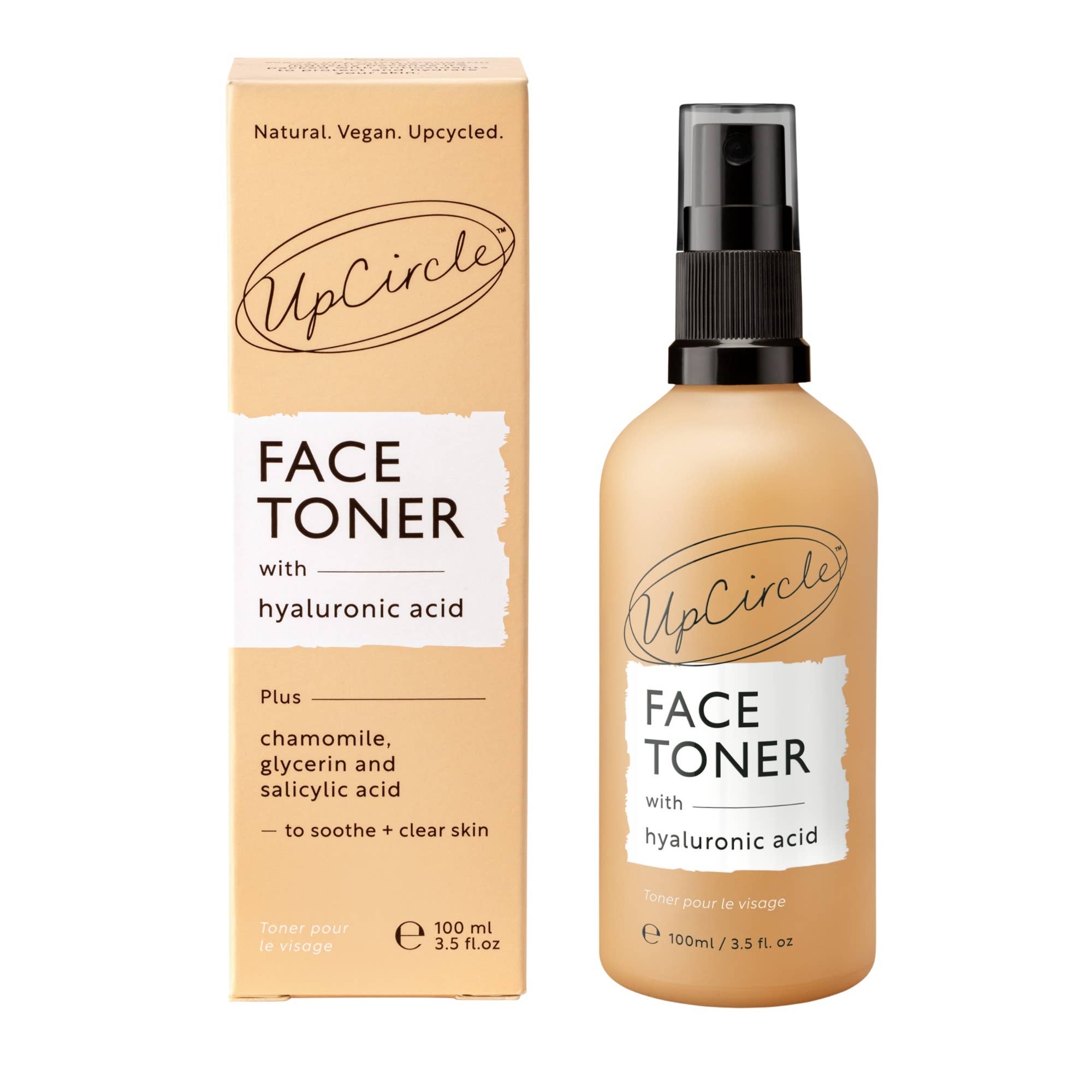 UpCircle USA - Eco Friendly + Sustainable Face Toner with Hyaluronic Acid